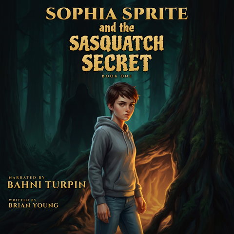 Audiobook cover of Sophia Sprite and the Sasquatch Secret, narrated by Bahni Turpin